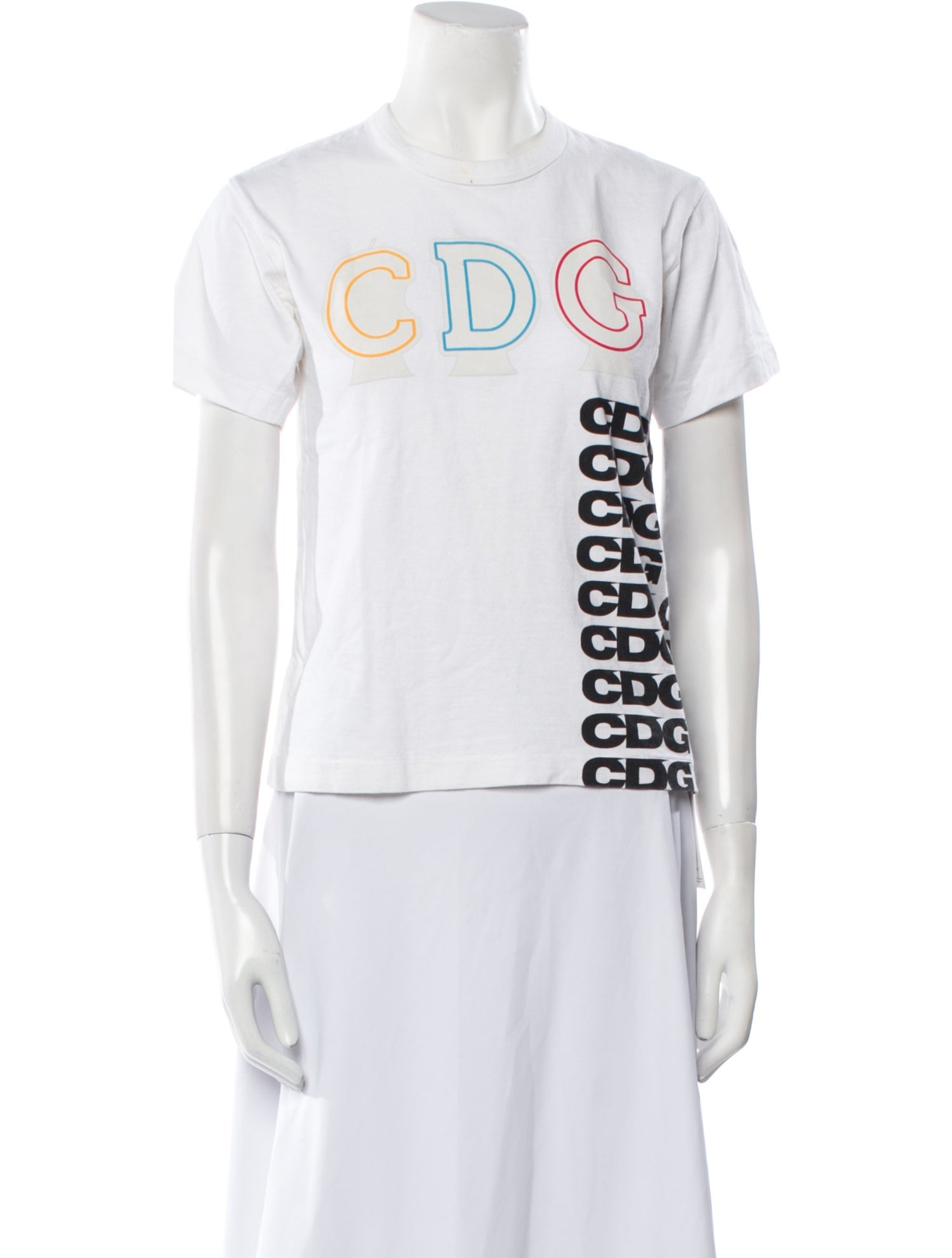 CDG by Comme des Garçons Graphic Print Crew Neck T-Shirt