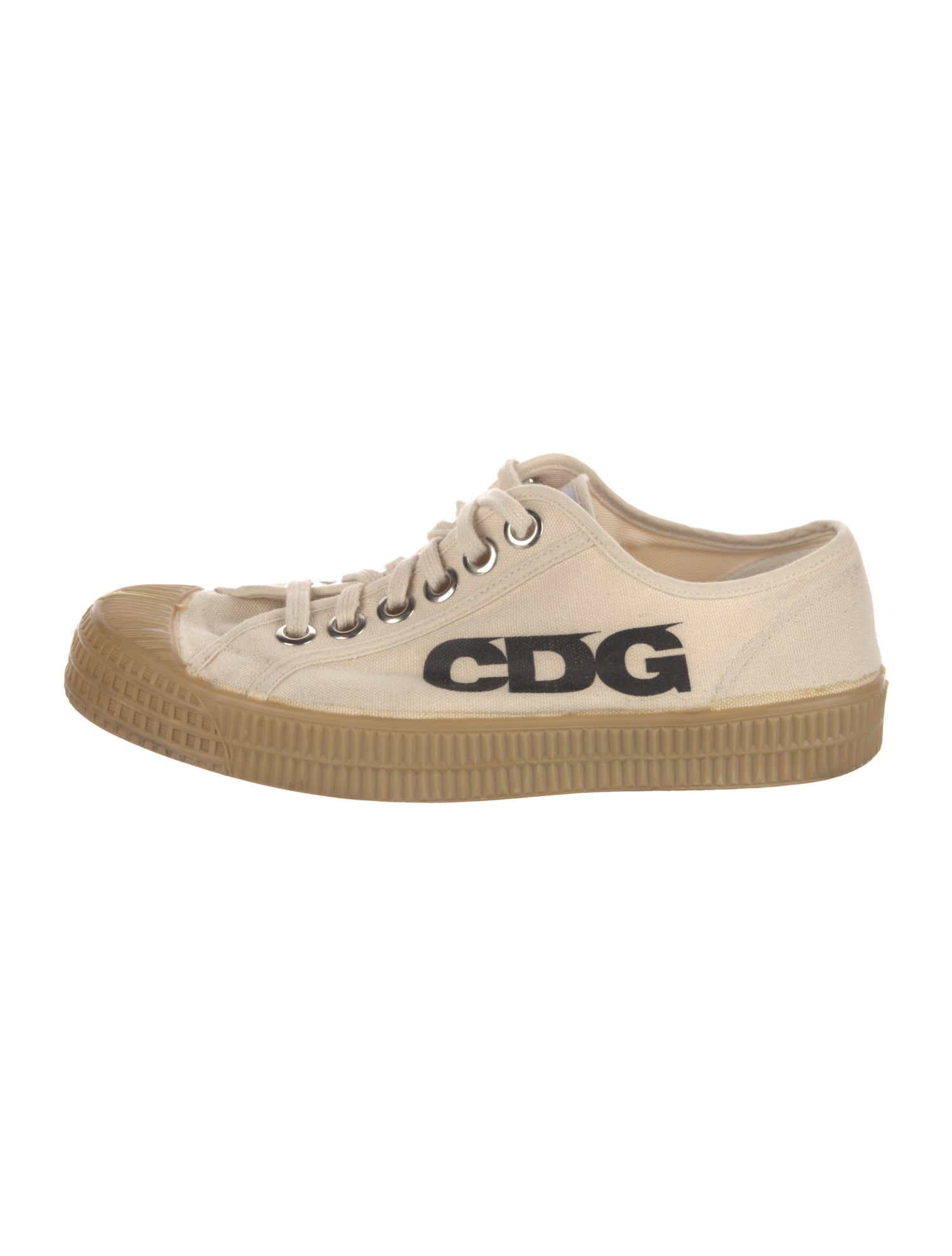CDG by Comme des Garçons Canvas Graphic Print Sneakers