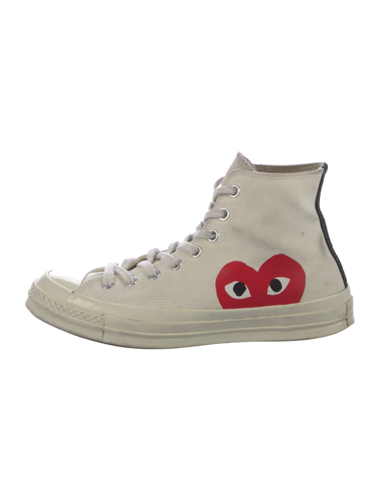 Comme des Garçons Play x Converse Canvas Graphic Print Sneakers