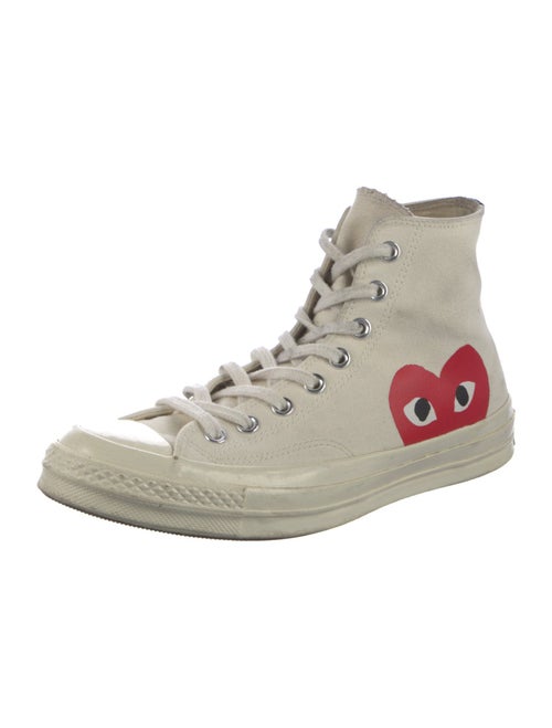 Comme des Garçons Play x Converse Canvas Graphic Print Sneakers
