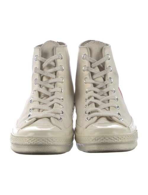 Comme des Garçons Play x Converse Canvas Graphic Print Sneakers