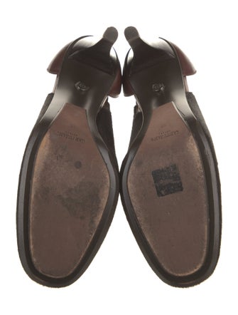 Cartujano Ponyhair Fur Trim Pumps