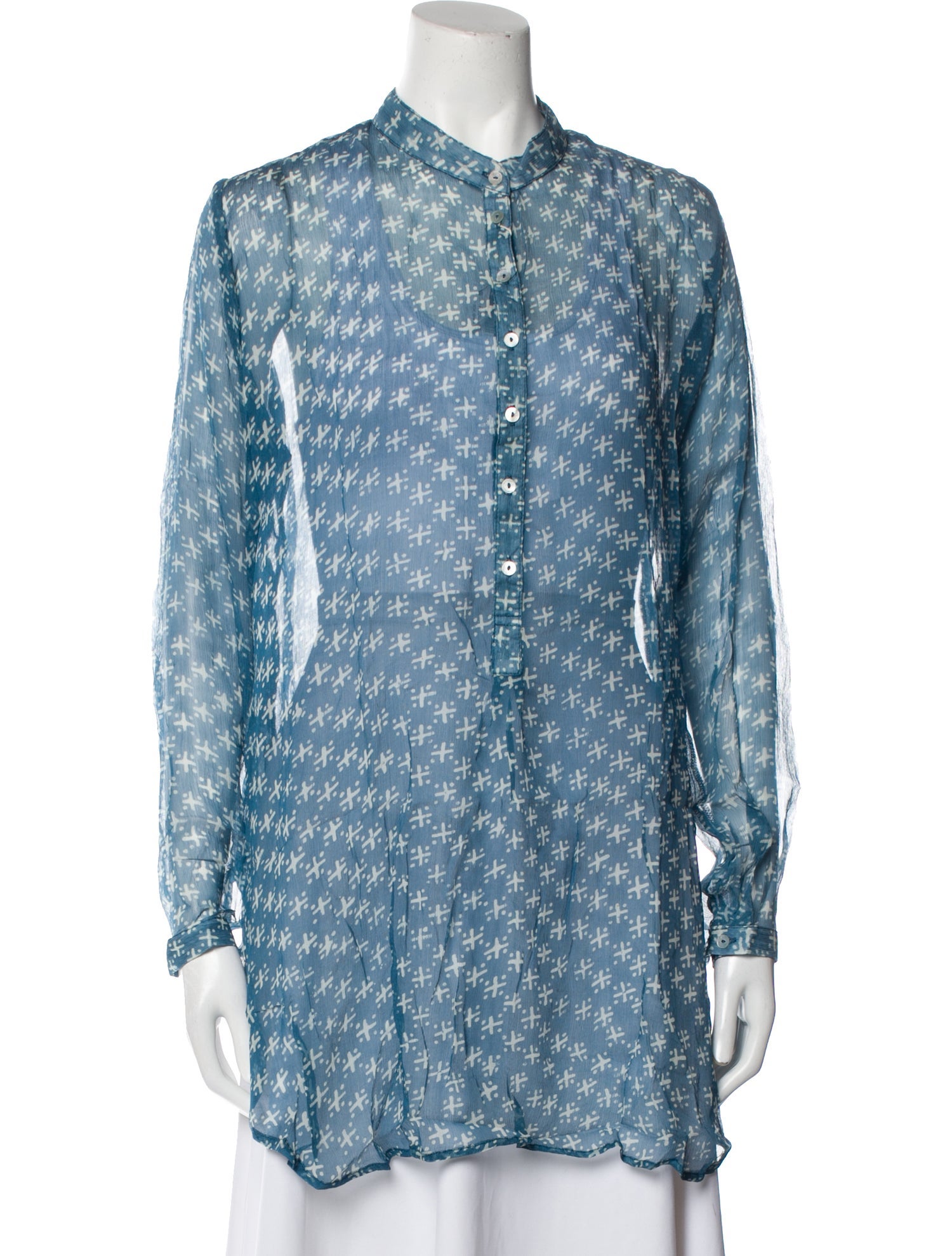 Cloe Cassandro Printed Cover-Up w/ Tags