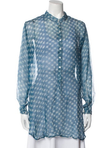 Cloe Cassandro Swimwear Printed Cover-Up One Size