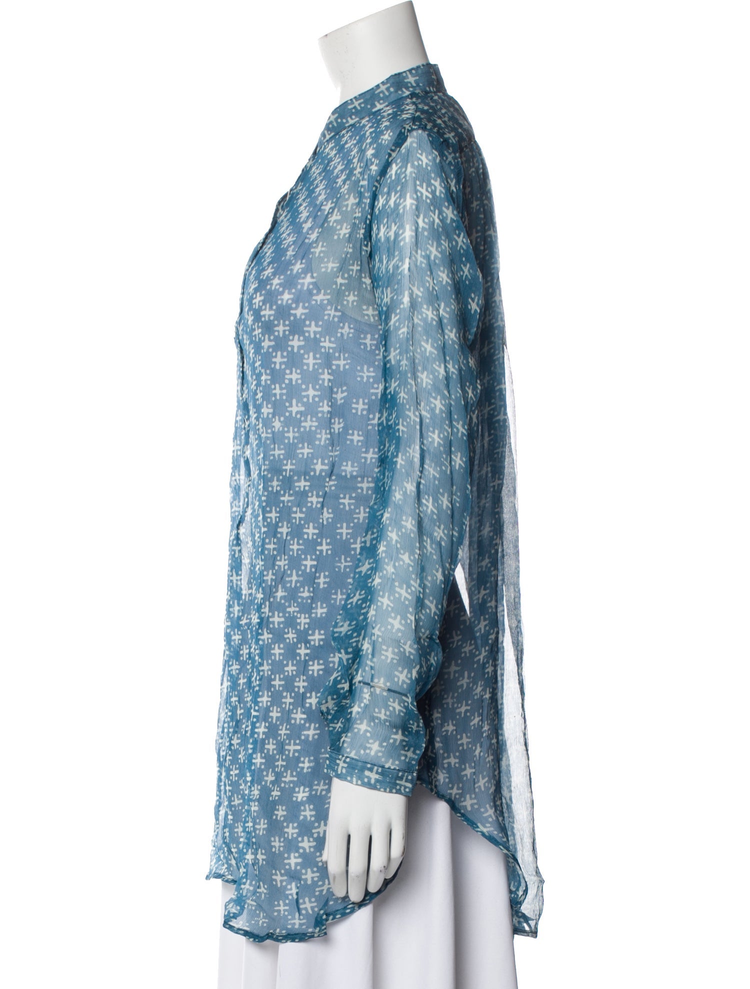 Cloe Cassandro Printed Cover-Up w/ Tags