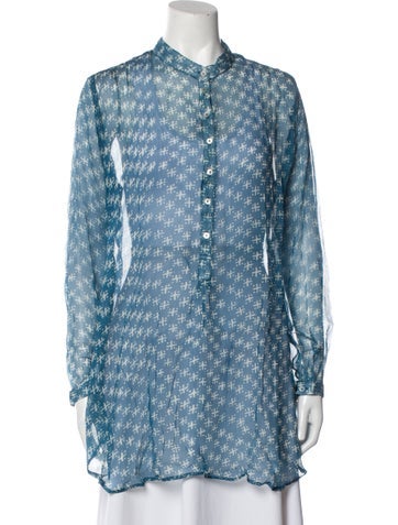 Cloe Cassandro Swimwear Printed Cover-Up One Size