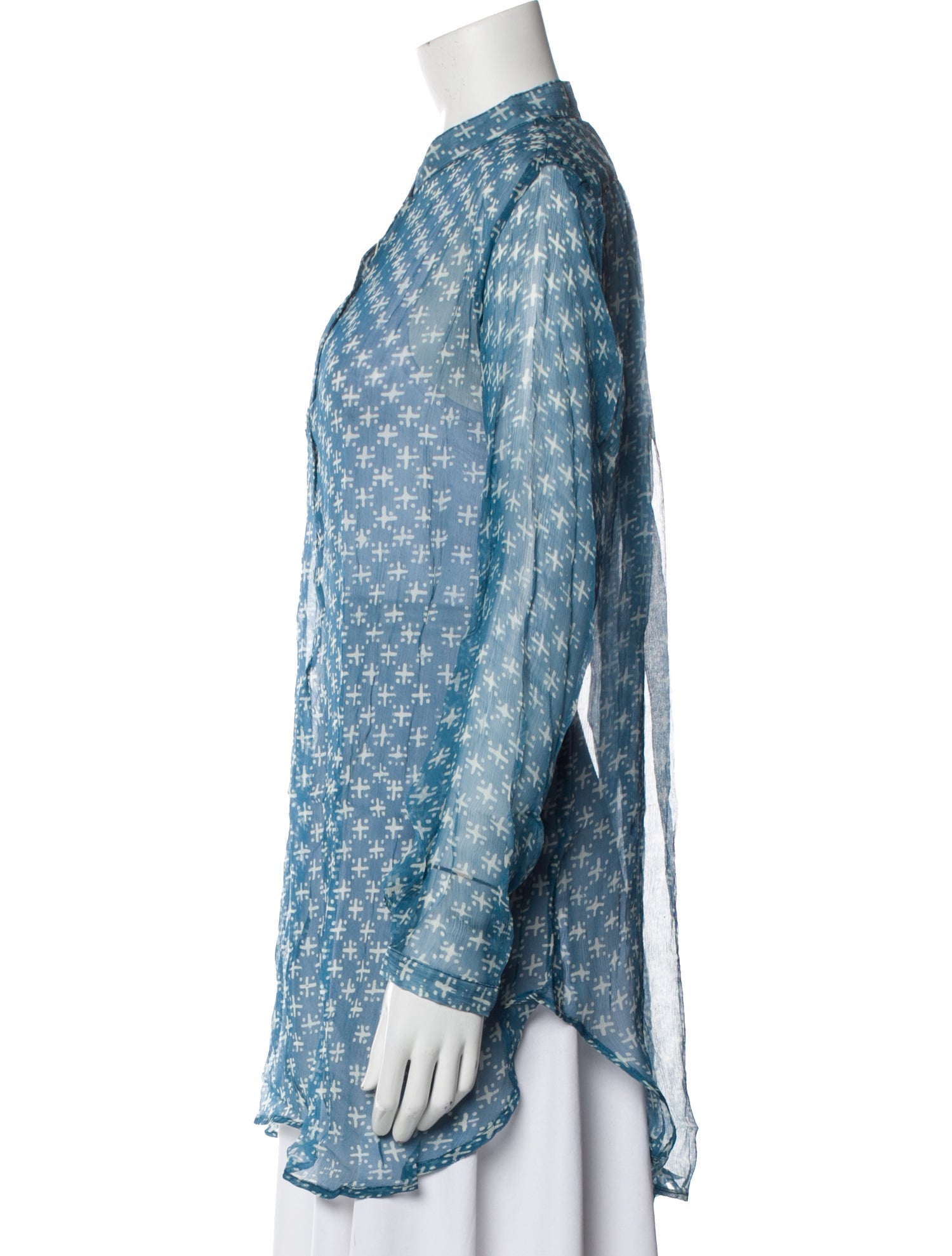 Cloe Cassandro Printed Cover-Up w/ Tags