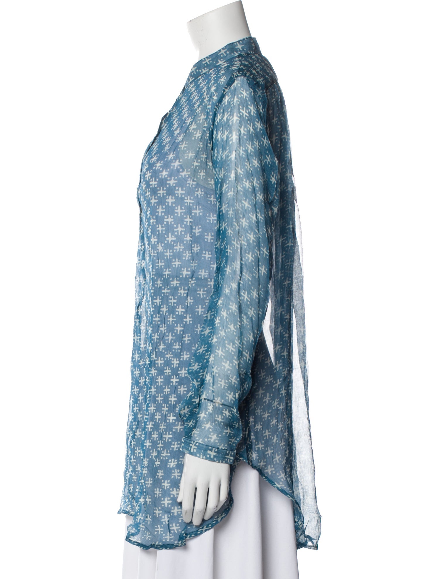 Cloe Cassandro Printed Cover-Up w/ Tags