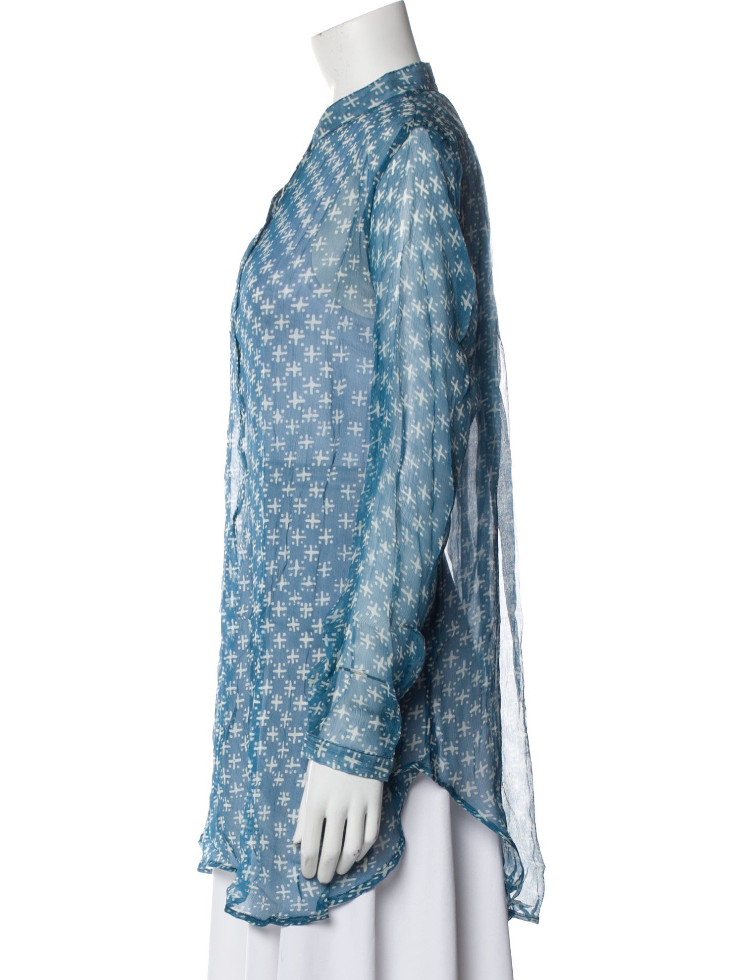 Cloe Cassandro Printed Cover-Up w/ Tags