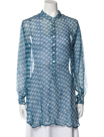 Cloe Cassandro Swimwear Printed Cover-Up One Size