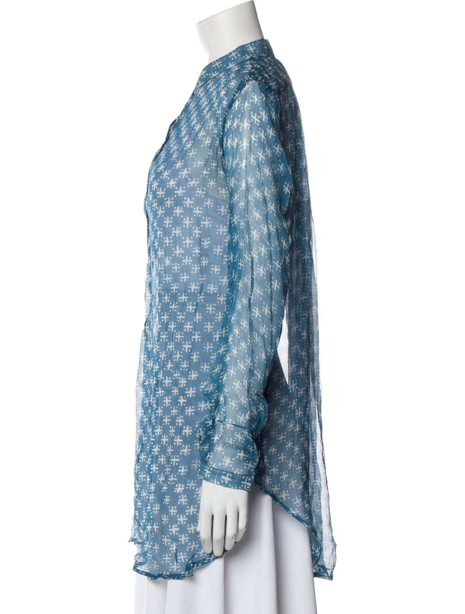 Cloe Cassandro Printed Cover-Up w/ Tags