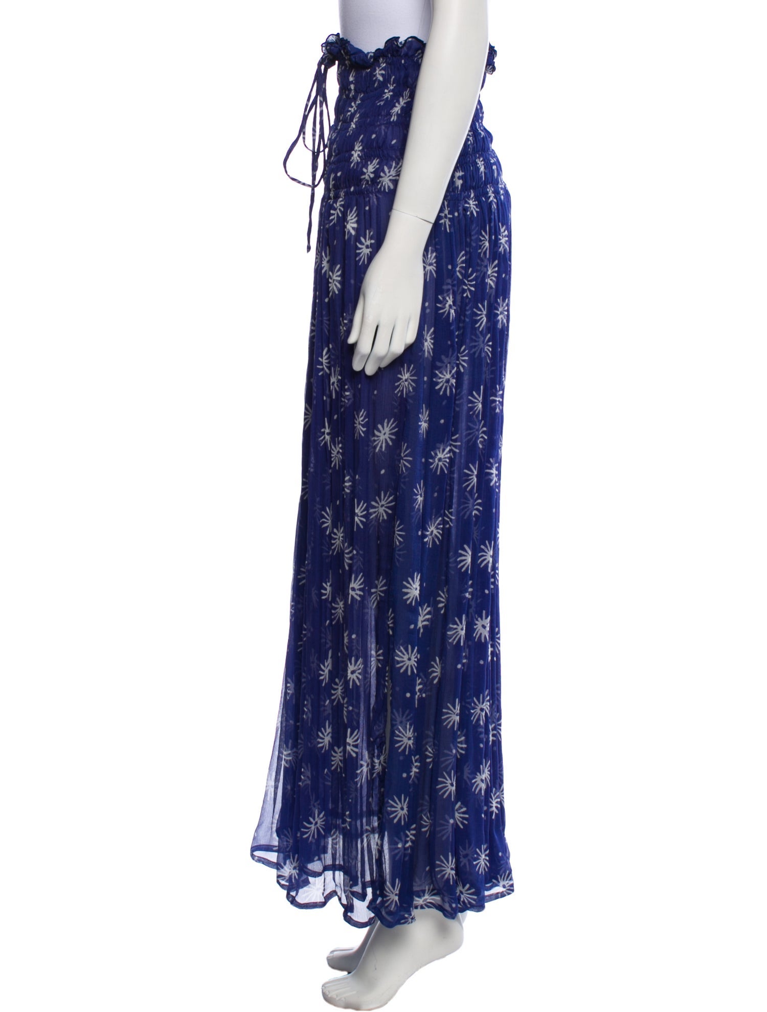 Cloe Cassandro Silk Midi Length Dress