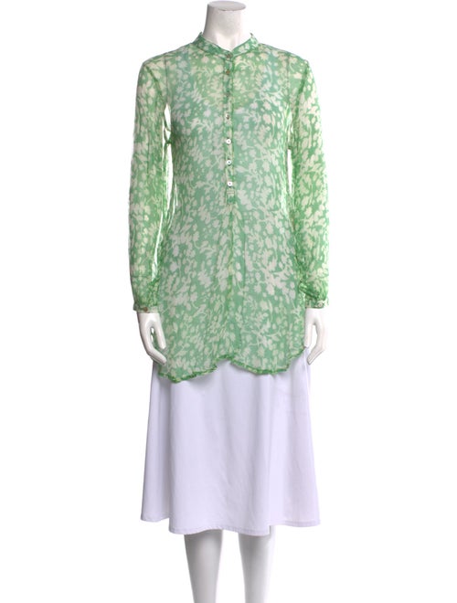 Cloe Cassandro Silk Printed Tunic