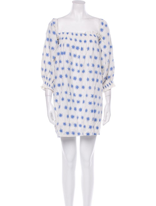 Cloe Cassandro Linen Mini Dress