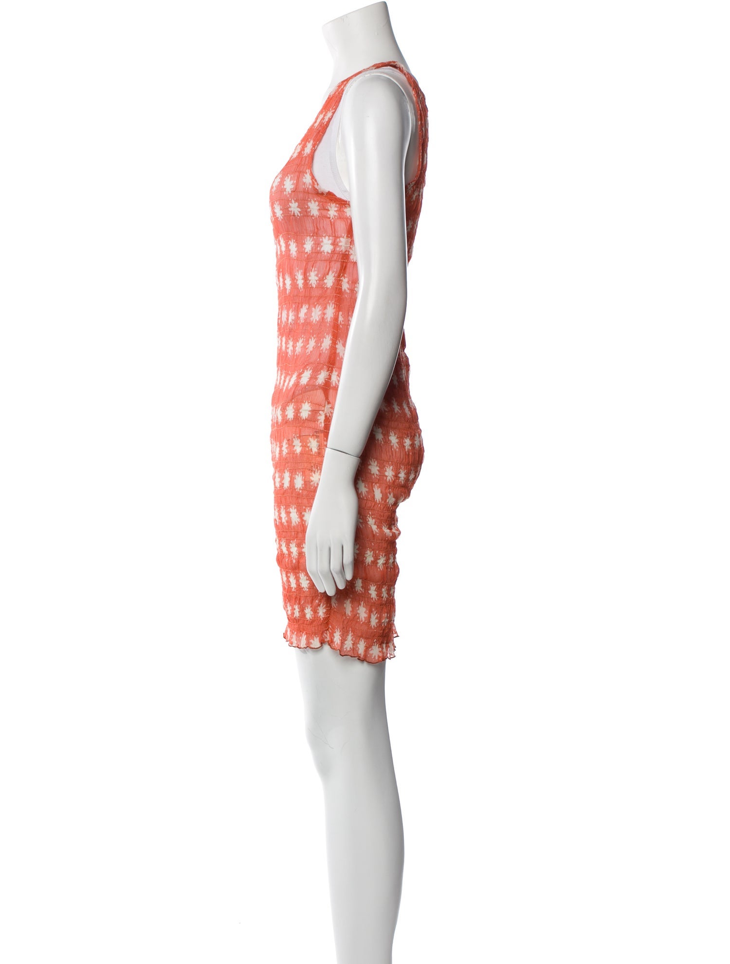 Cloe Cassandro Silk Mini Dress