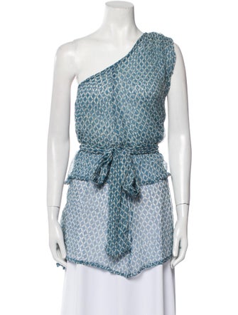 Cloe Cassandro Silk Printed Tunic