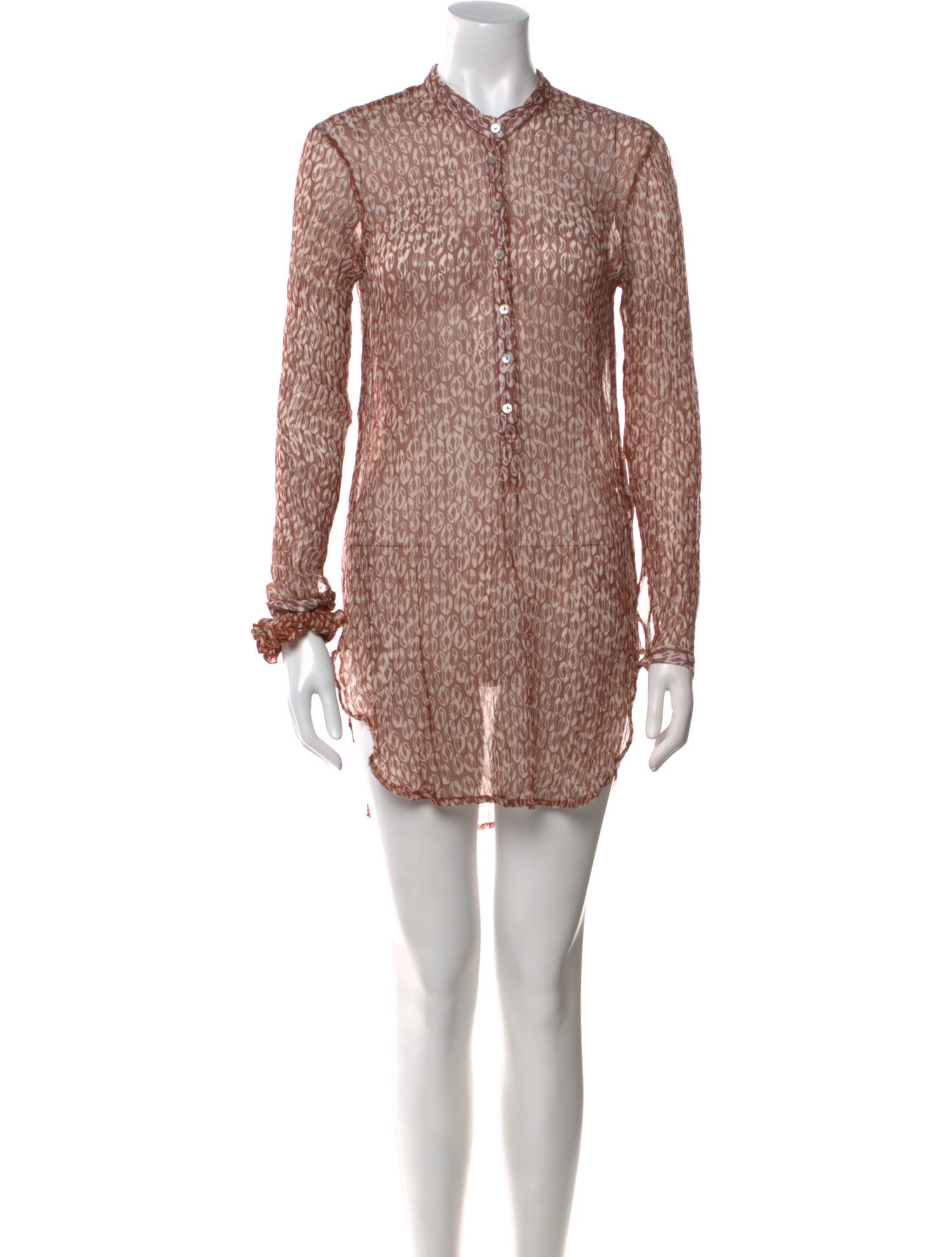 Cloe Cassandro Silk Mini Dress