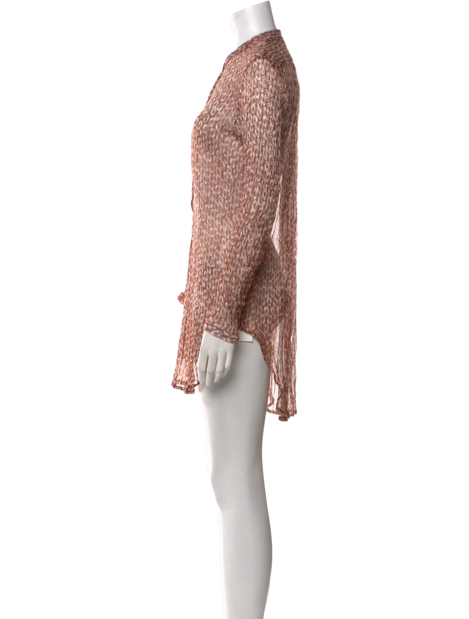 Cloe Cassandro Silk Mini Dress