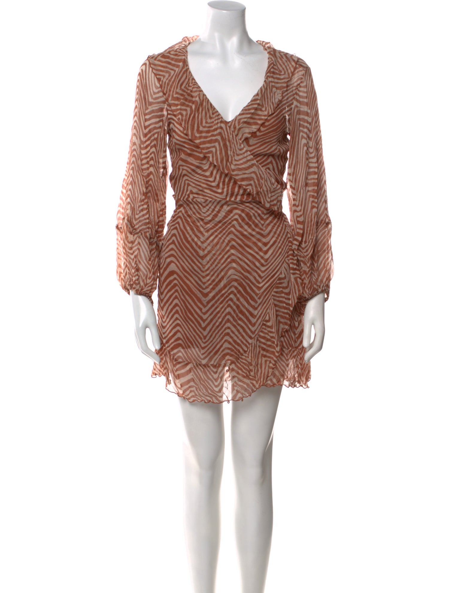 Cloe Cassandro Silk Mini Dress