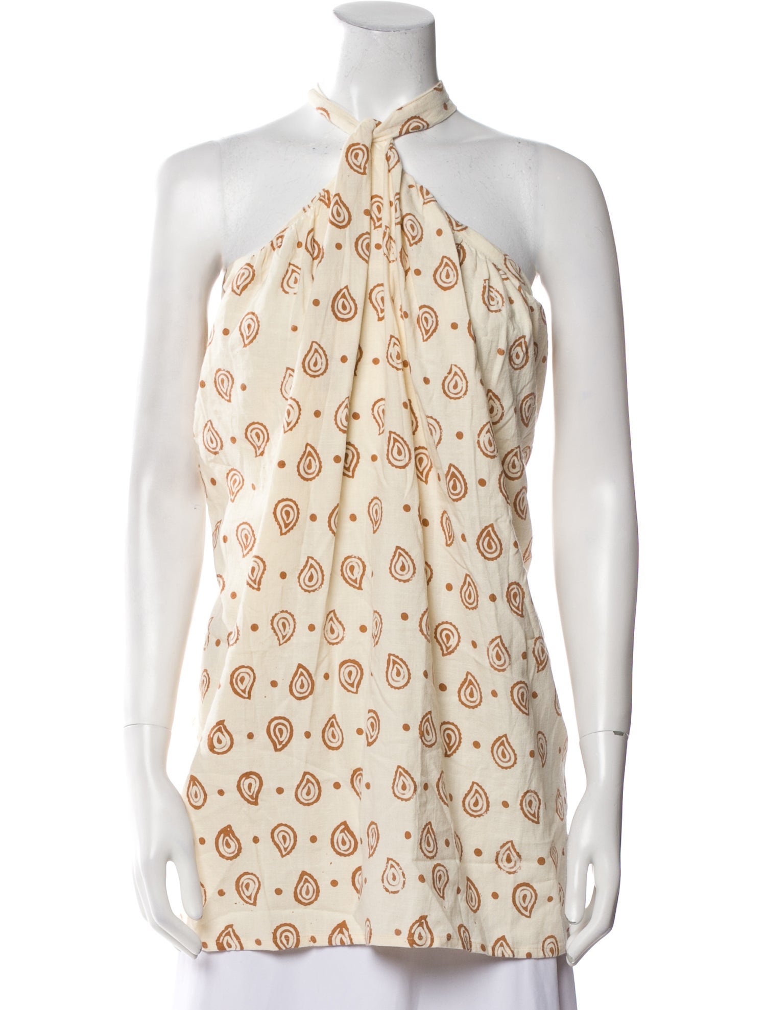 Cloe Cassandro Linen Printed Tunic w/ Tags