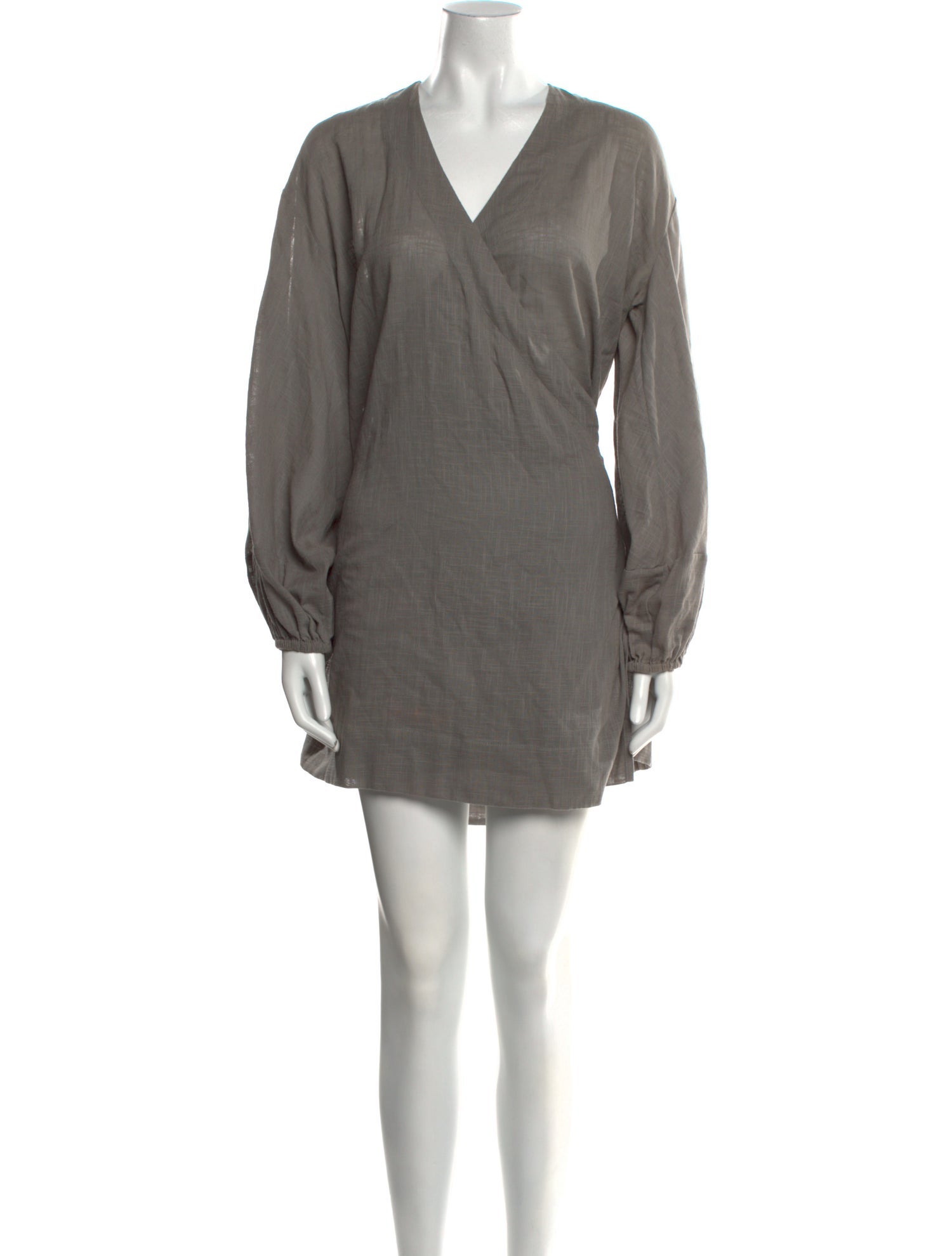 Cloe Cassandro V-Neck Mini Dress