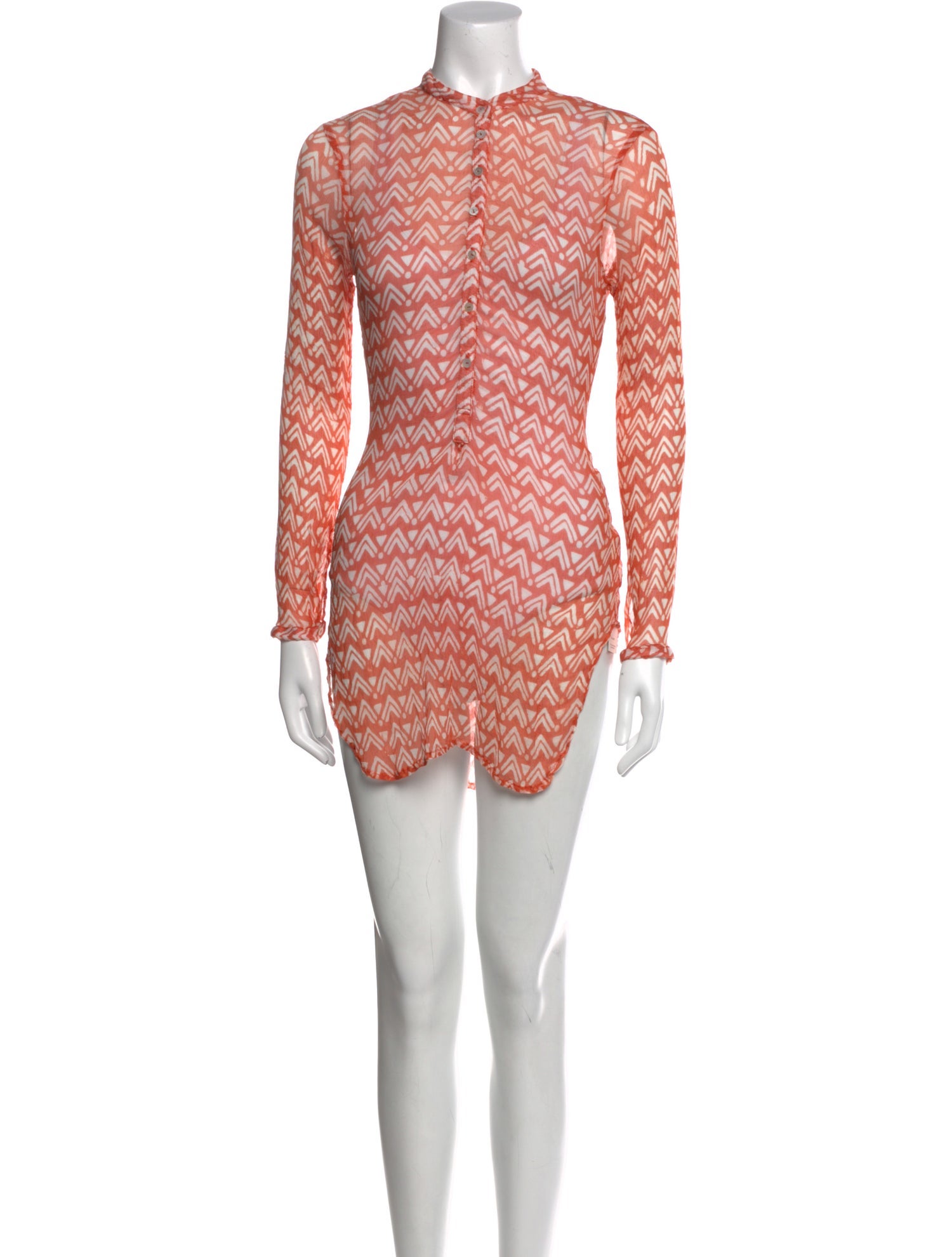 Cloe Cassandro Silk Mini Dress