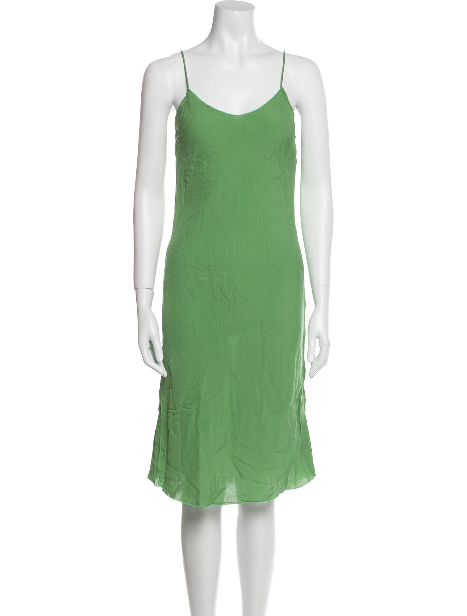 Cloe Cassandro Scoop Neck Knee-Length Dress