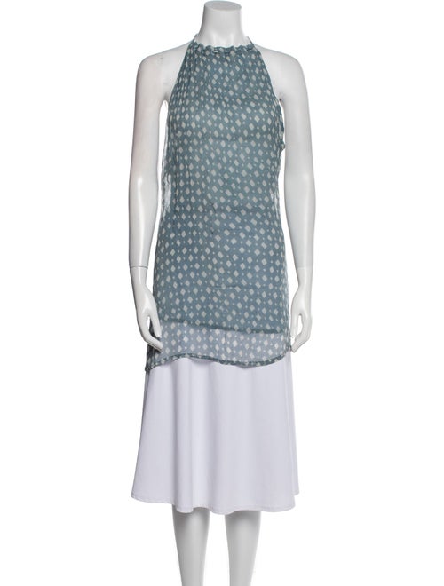 Cloe Cassandro Silk Printed Tunic