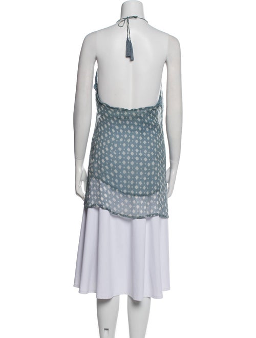 Cloe Cassandro Silk Printed Tunic