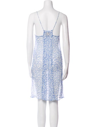 Cloe Cassandro Silk Mini Dress