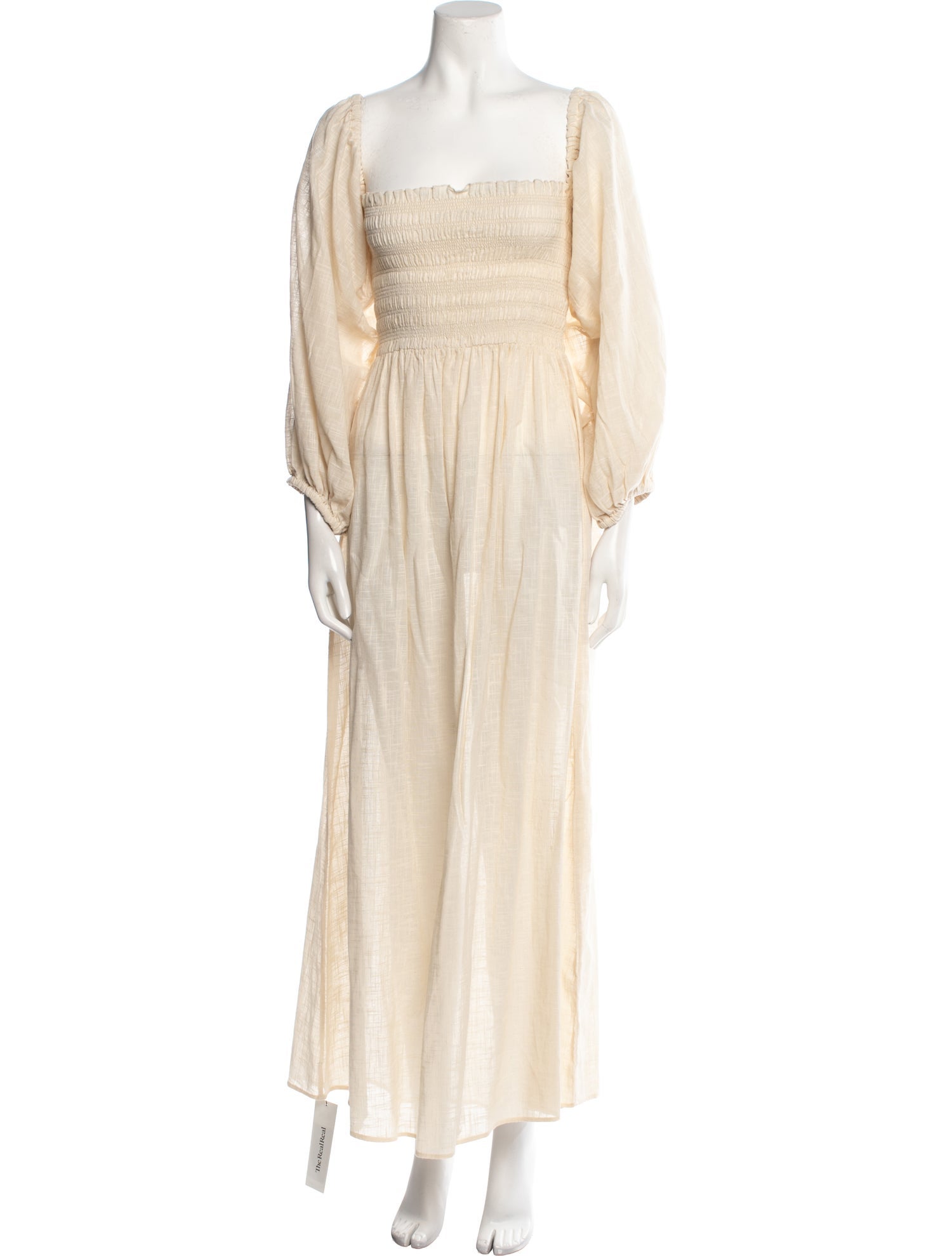 Cloe Cassandro Square Neckline Long Dress