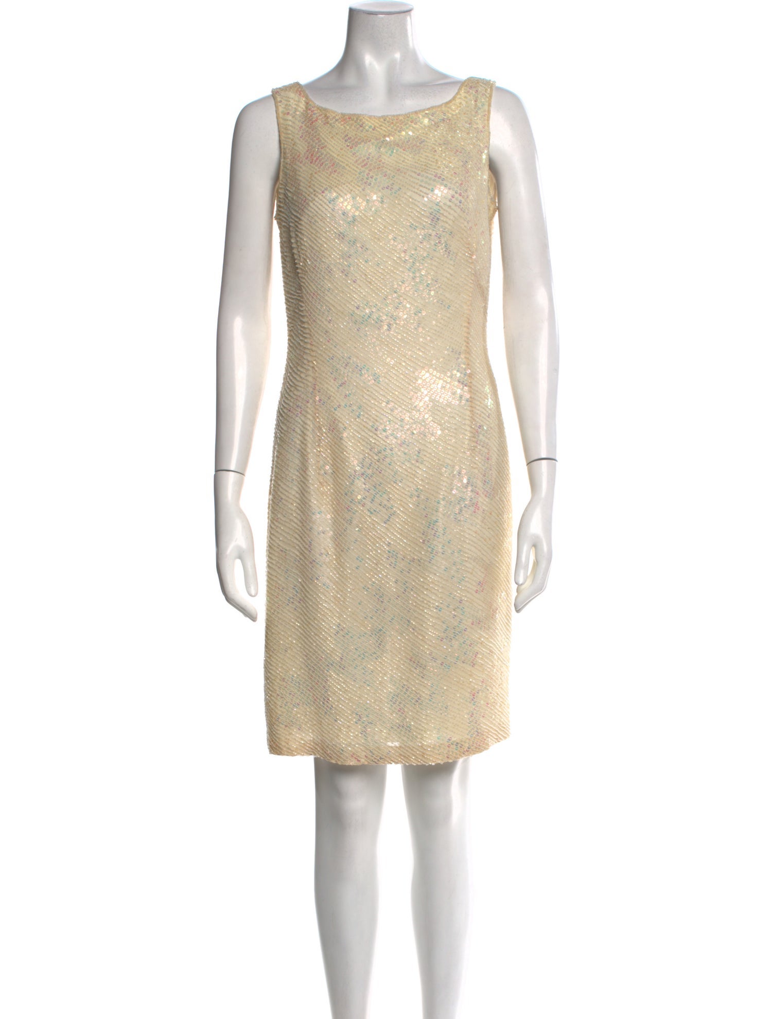Caroline Charles Silk Knee-Length Dress