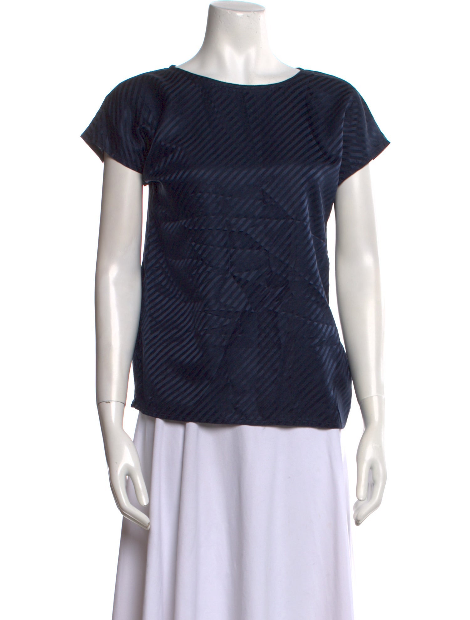 Caroline Charles Silk Patterned Top