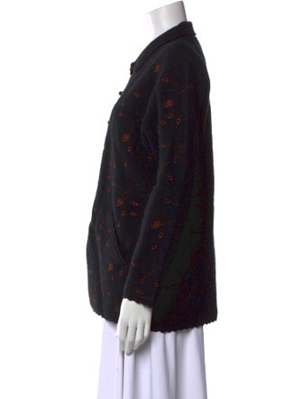 Caroline Charles Wool Printed Sweater