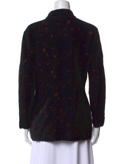 Caroline Charles Wool Printed Sweater