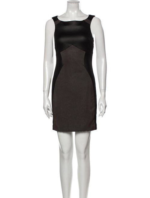 Carlos Campos Square Neckline Mini Dress
