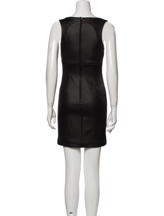 Carlos Campos Square Neckline Mini Dress