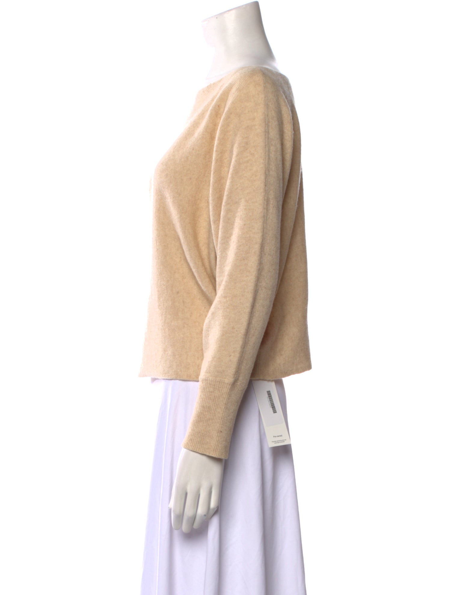 Crush Cashmere Cashmere Bateau Neckline Sweater