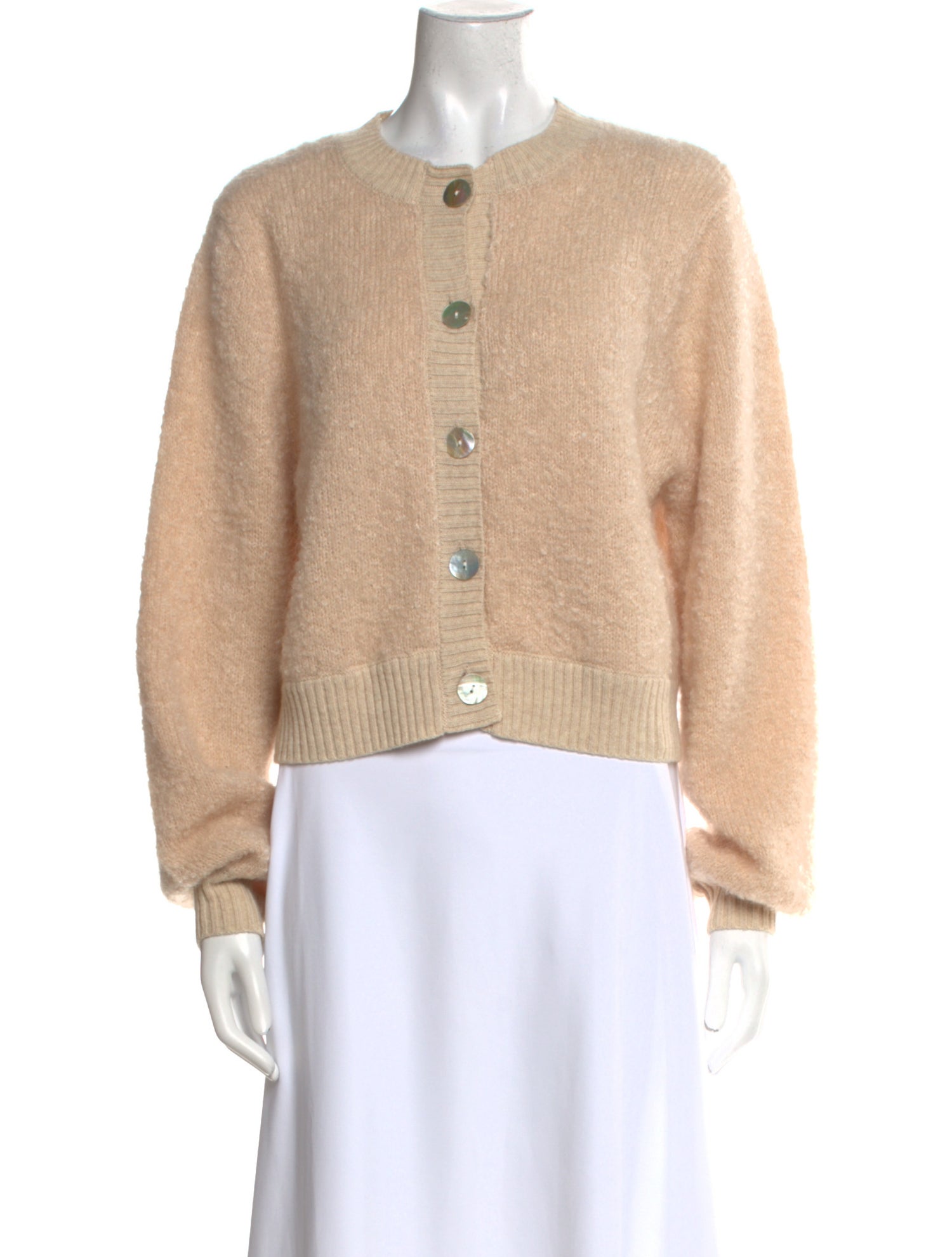 Crush Cashmere Mohair Crew Neck Sweater