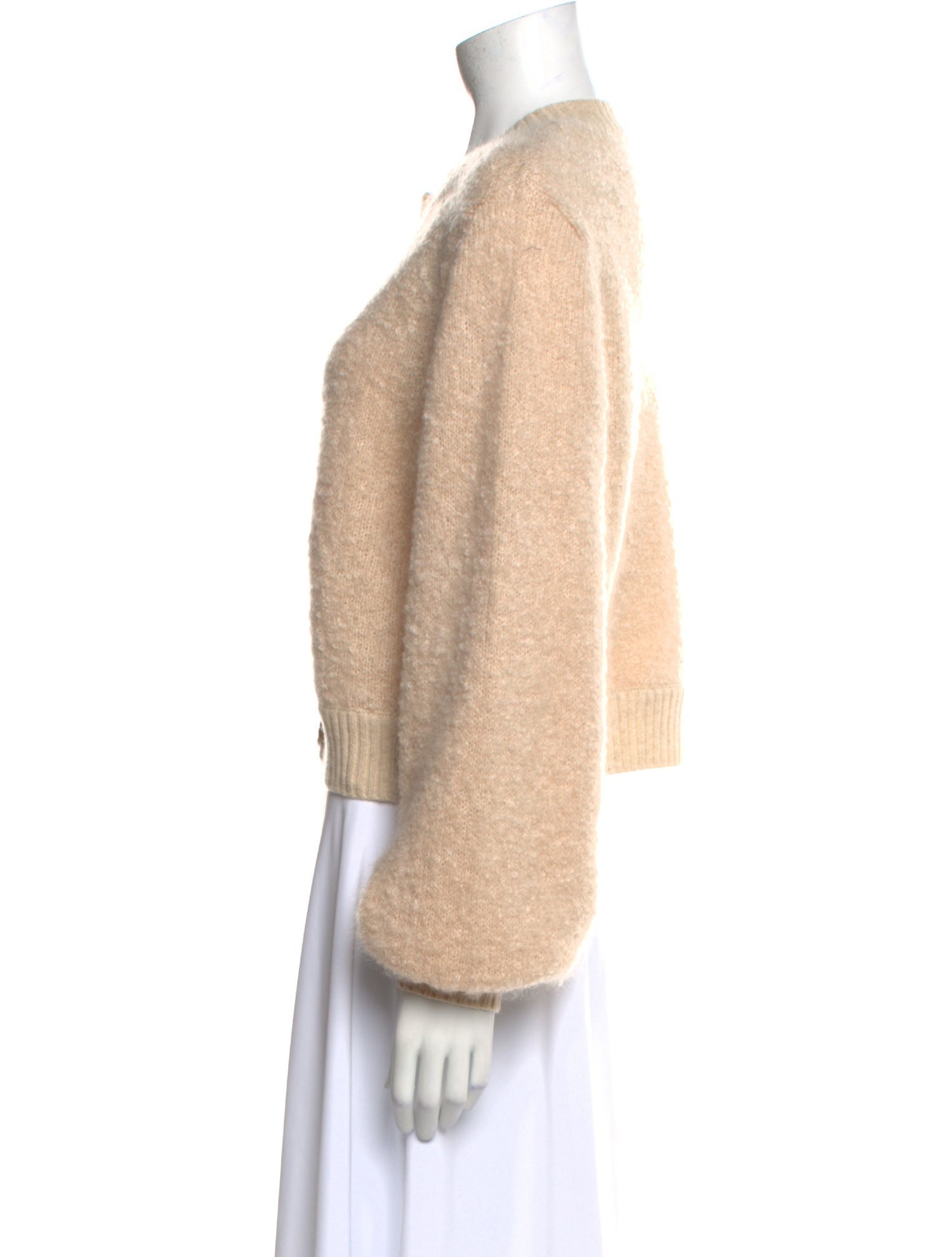 Crush Cashmere Mohair Crew Neck Sweater
