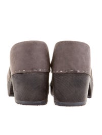 Creatures Of Comfort X Sandgrens Suede Round Toe Clogs Shoes