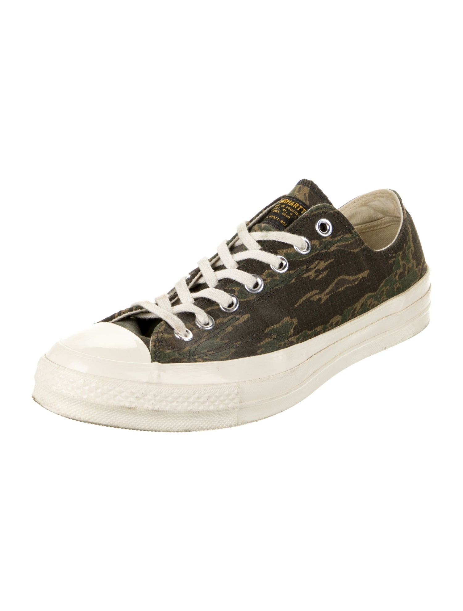 Converse x Carhartt WIP Canvas Camouflage Print Sneakers