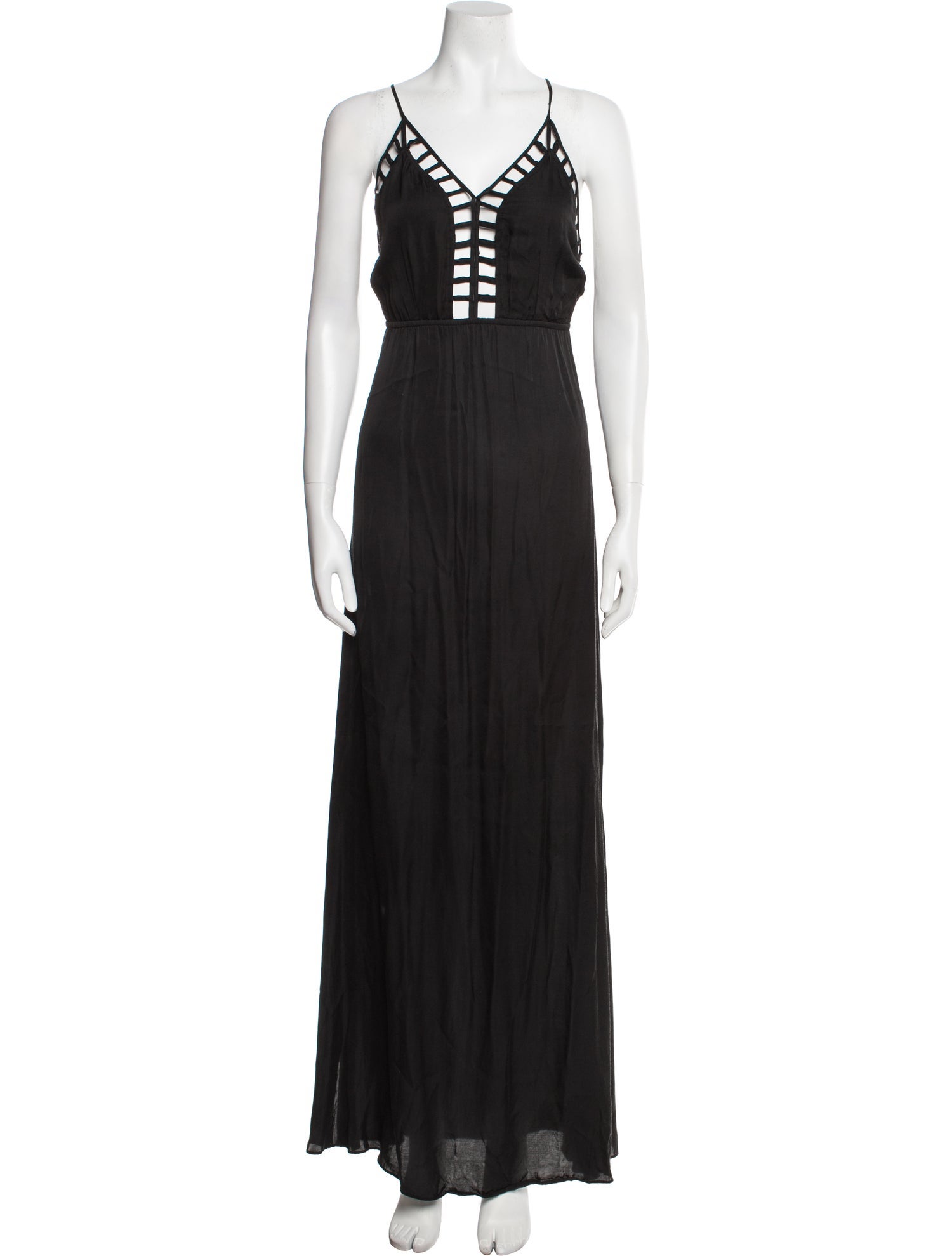 Cecilia De Bucourt V-Neck Long Dress