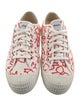 Comme des Garçons Girl Canvas Printed Sneakers