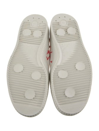 Comme des Garçons Girl Canvas Printed Sneakers