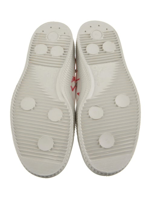 Comme des Garçons Girl Canvas Printed Sneakers