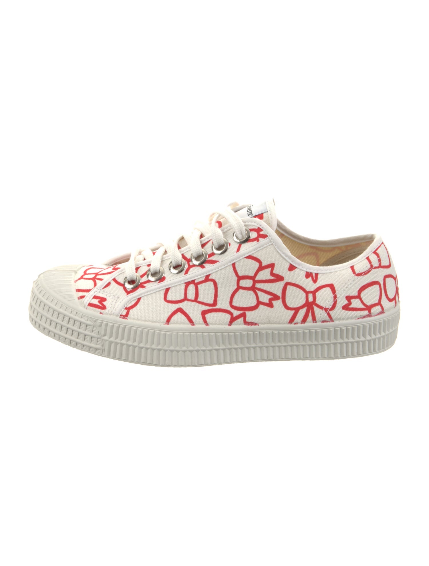 Comme des Garçons Girl Canvas Printed Sneakers