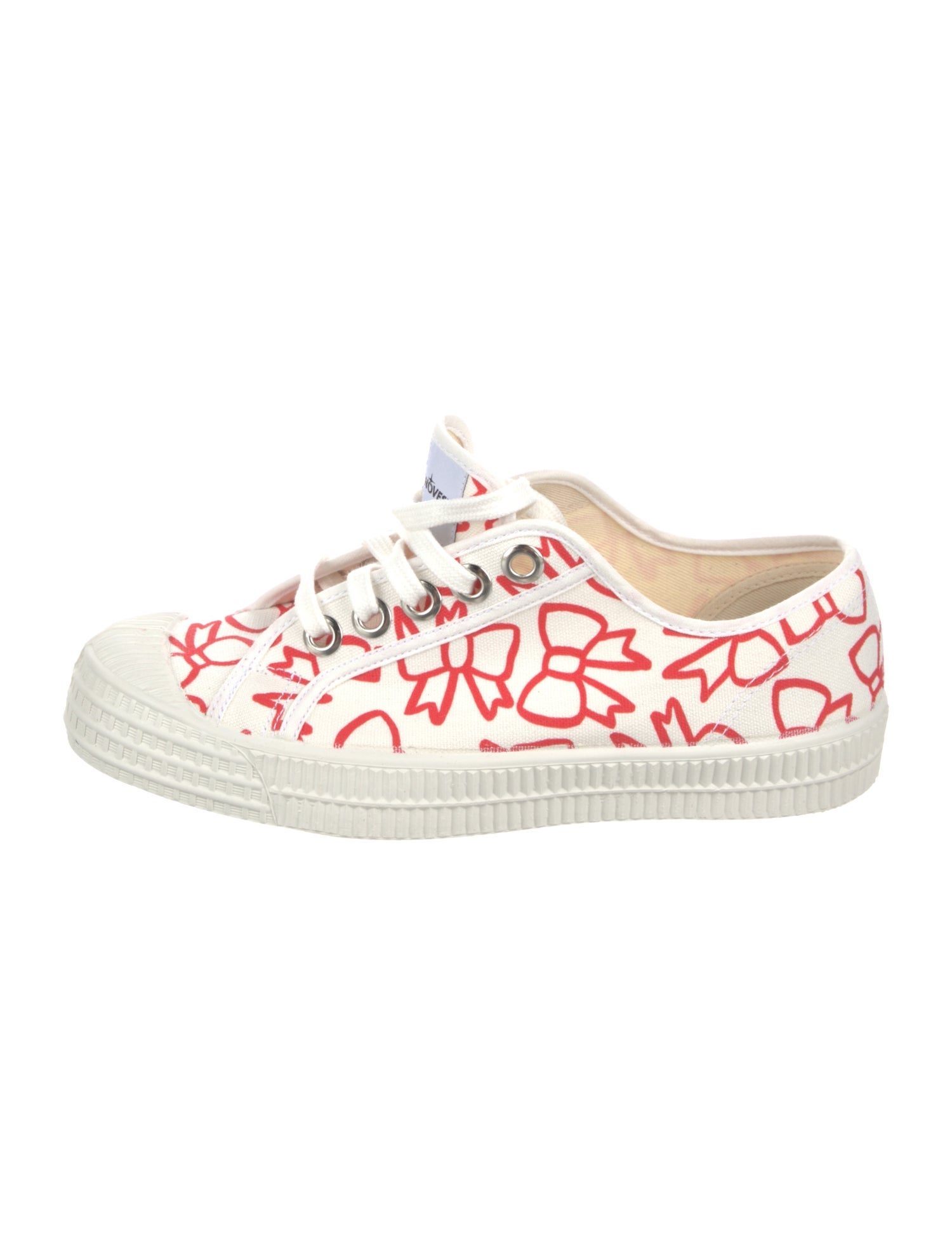 Comme des Garçons Girl Canvas Printed Sneakers w/ Tags