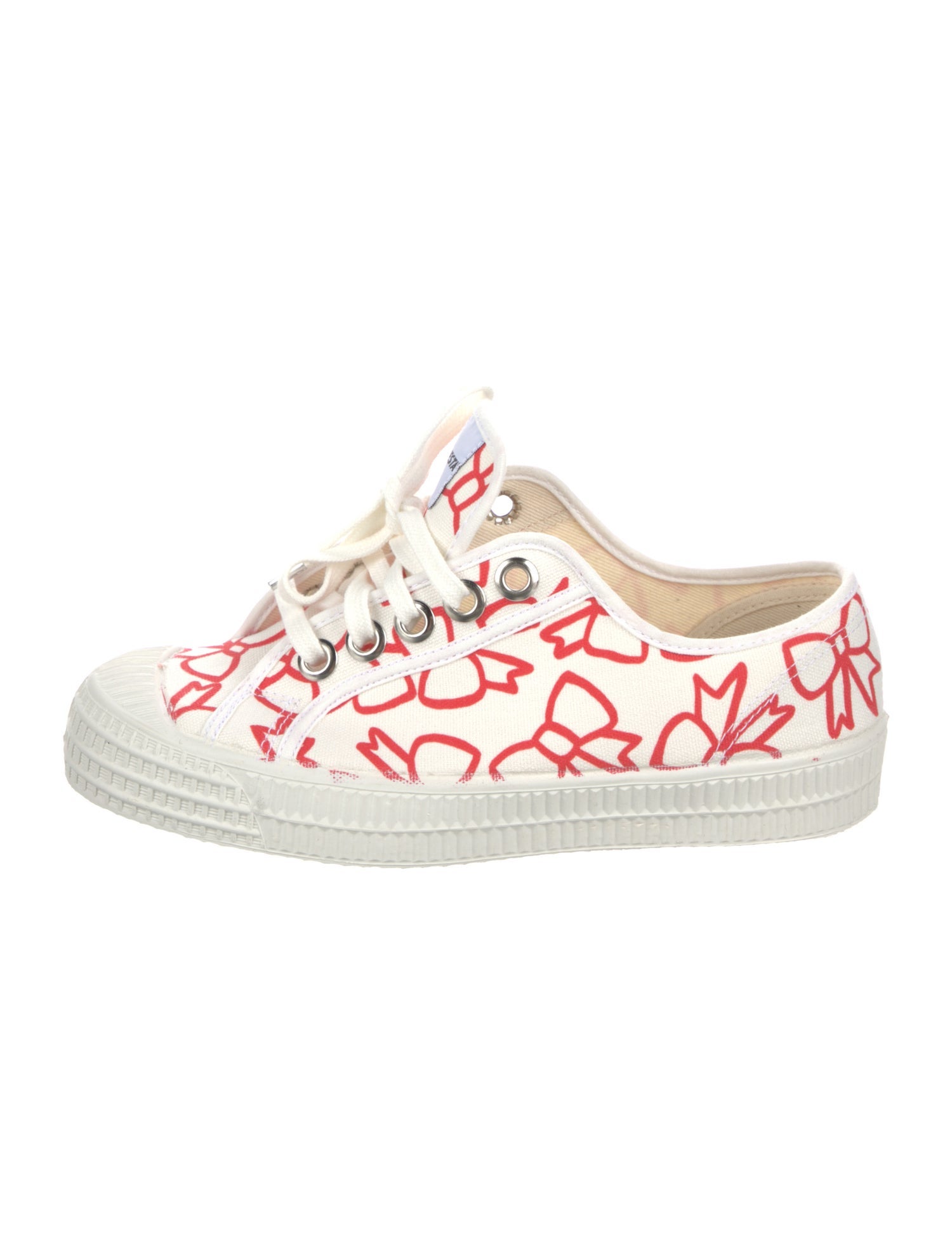 Comme des Garçons Girl Canvas Printed Sneakers
