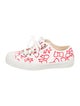 Comme des Garçons Girl Canvas Printed Sneakers